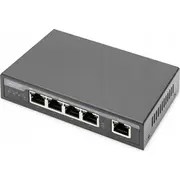 Digitus 4-Port Gigabit 4Ppoe Extender, 802.3At, 60 W  Dn-95128-1 4016032486121