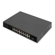 Digitus Zub Poe Switch 16-Port  Dn-95355 4016032485056