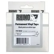 Dymo  Rhino 18443 Black on white 18443/463838 071701184436