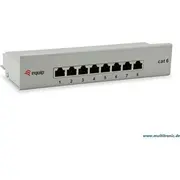 Equip Patchpanel  8X Rj45 Cat6 10 Tischgehuse 227369 4015867207536