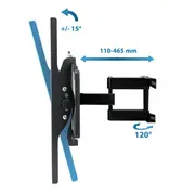 Esperanza Titan 177.8 cm 70 Black  Erw012 5901299958964 Tvaespuch0001