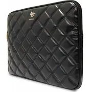 Etui Guess Sleeve Gucs14Zpsqssgk 14 /Black Quilted 4G  3666339210854