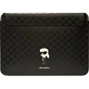 Etui Karl Lagerfeld Sleeve Klcs16Sakhpkk 16 /Black Saffiano Monogram I  Kf001671 3666339170530