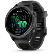 Garmin Forerunner 570 3.05 cm 1.2 Amoled 42 mm Digital 390 x pixels Touchscreen Black Wi-Fi Gps Satellite  010-02970-00 753759349806 Siagarzeg0410