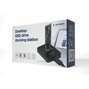 Gembird Dd-U3M2 storage drive docking station Usb 3.2 Gen 1 3.1 Type-C Black  8716309127028