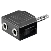 Goobay  Headphone Aux adapter 3.5 mm jack 1-To-2 11104 4051366111042