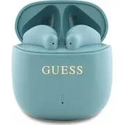 Guess Bluetooth headphones Gutwsj14Esgq Tws  docking station turquoise/turquoise Printed Classic Logo 3666339345228