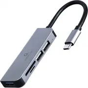 Hub Usb Gembird 1X Sd Tf  3X Usb-A 2.0 3.2 Gen1 Uhb-Cm-Cru3P1U2P2-01 8716309124232