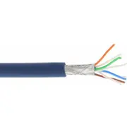 Inline Kabel instalacyjny S/Ftp, Pimf, Cat.6A, halogen free, 500Mhz,  100M 76899B 4043718201785