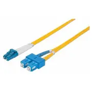 Intellinet Network Solutions Patchcord wodowy Os2 9/125 Sm Sc-Lc Duplex 5M 473729  0766623473729
