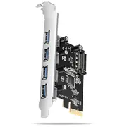 I/O Card Usb2 Pcie 4Port/Pceu-430Rs Axagon  Pceu-430Rs 8595247908582