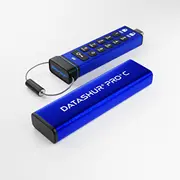 iStorage datAshur ProC  Usb 128 Gb Type-C 3.2 Gen 1 3.1 Is-Fl-Da3C-256-128 5060220254060