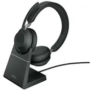 Jabra Headset Evolve2 65 Stand Link380A Ms Stereo Black  26599-999-889 5706991022865 Atjabvp00000453