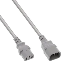 Kabel  Inline Power cable extension, C13 to C14, grey, 1.5M 16504A