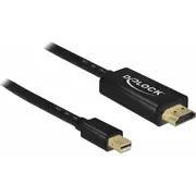 Kabel Delock Displayport Mini - Hdmi 1M  83698 4043619836987