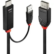 Kabel Lindy Displayport - Hdmi  Usb-A 3M 41500 4002888415002