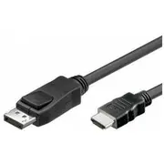 Kabel Techly Displayport - Hdmi 1M  Icoc-Dsp-H12-010 8054529020812