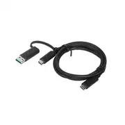 Kabel Usb Lenovo Usb-C -  Usb-A 1 m 4X90U90618 0193386287346