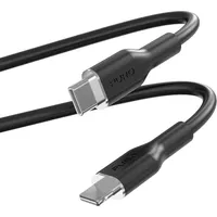 Kabel Usb Puro Icon Soft Cable Usb-C/Lightning 1.5M Black  Pur685 8018417440939