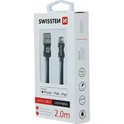 Kabel Usb Swissten Usb-A - Lightning 2 m  8595217455191