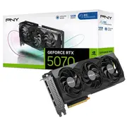 Karta graficzna Pny Geforce Rtx 5070 Triple Fan Overclocked 12Gb Gddr7 Dlss4 Vcg507012Tfxpb1-O  4718006457372