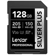 Karta Lexar Professional Silver Plus Sdxc 128 Gb Class 10 Uhs-I/U3 V30 Lsdsipl128G-Bnnng  843367134137