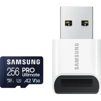 Karta Samsung Pro Ultimate Microsdxc 256 Gb Class 10 Uhs-I/U3 A2 V30 Mb-My256Sb/Ww  8806094952285