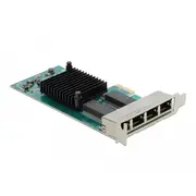 Karta sieciowa Delock Pci Express x1 Gigabit Lan 4 x Rj45 i350  88504/15883363 4043619885046