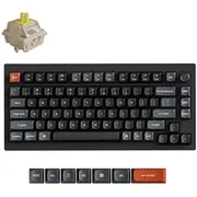 Klawiatura Keychron Keyboard Wrl V1 Ultra/Black V1U-D4  V1U-D4/15832399 4894979004659