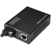 Konwerter wodowy Digitus Bidirekcjonalny, Gigabit Media Converter, Rj45/Sc, 20Km Dn-82122  4016032307938