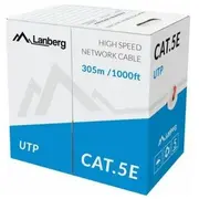 Lanberg Utp 100 Mb/S 305M  Lcu5-10Cc-0305-R 5901969427622