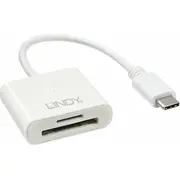 Lindy Usb 3.1 Type C Sd/Microsd Card Reader 43185  4002888431859
