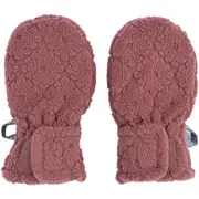 Lodger Mittens Folklore Fleece bērnu cimdiņi, Rosewood, 0-12M Mtf 6250-12  8719033412132