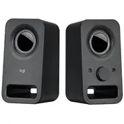 Logitech  Z150 Stereo Speakers - Midnight Black 3.5 Mm 980-000814 5099206048782