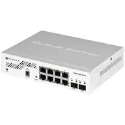 Mikrotik Css610-8G-2SIn network switch Gigabit Ethernet 10/100/1000 Power over Poe White  4752224006929 Swtmkrzar0031