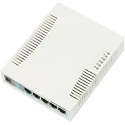 Mikrotik Rb260Gs Gigabit Ethernet 10/100/1000 Power over Poe White  Css106-5G-1S 4752224002310 Swtmkrzar0028