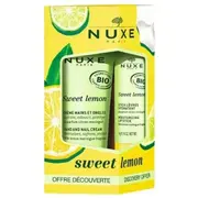 Nuxe  Sweet Lemon Krem do rąk i , 30Ml Pomadka 4G 3264680039508
