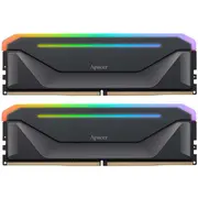 Pamięć Ddr5 Apacer Nox Rgb 32Gb 2X16Gb 6000Mhz Cl38 1,35V Black Hs  Ah5U32G60C622Nbaa-2 4712389932273