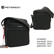 Peterson  męska tkaniny poliuretanowej - Nosize Pu Ptn 788801 Rov 5903051210334