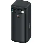 Powerbank Usams Powerbankzwijanym kablem Retractable Lightning 18000 mAh Pd45W Fast Charge Xmf Series /Black 20Kcd21701 Us-Cd217  6958444907635