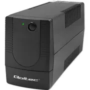 Qoltec Uninterruptible power supply, 1000Va, 600W  53774 5901878537740 Auqoll2T0053774