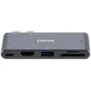 Canyon  hub Ds-5 5In1 Thunderbolt 3 4K Space Grey Cns-Tds05Dg 5291485006129