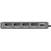 /Replikator Startech Startech.com Usb-C  j z 4 moni 4K 60Hz Displayport 140W Pd Passthrough Usb do klawiatury i myszy Taa Quad-Usb-Dp-Adapt 0065030915908