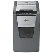 Rexel Optimum Autofeed 130X paper shredder Cross shredding 55 dB 22 cm Black, Silver  2020130Xeu 5028252616874 Biurexnis0070