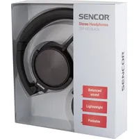 Sencor Sep 433 Black Stereo Headphones  35053110 8590669287963