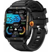 Smartwatch Colmi P76 -  Black orange 6972436985395