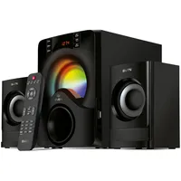 Sven 2.1 speakers  Ms-312, black, Bluetooth, Fm, Usb, Display, Rc unit, power output 20W2X10W Rms Sv-020897
