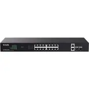 Switch niezarządzalny Tenda Teg1120P-16-250W 18X1Gbe 2Xsfp Poe  6932849436556