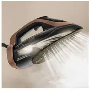 Tefal Ultimate Power Pro Fv9E50 Dry  Steam iron Durilium Airglide Autoclean soleplate 3200 W Black, Copper Fv9E50E0 3121040089040 Agdtefzel0282