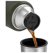 Thermos 470 ml thermos flask with cup holder - army green  170028 5010576700285 Agdthstkt0014